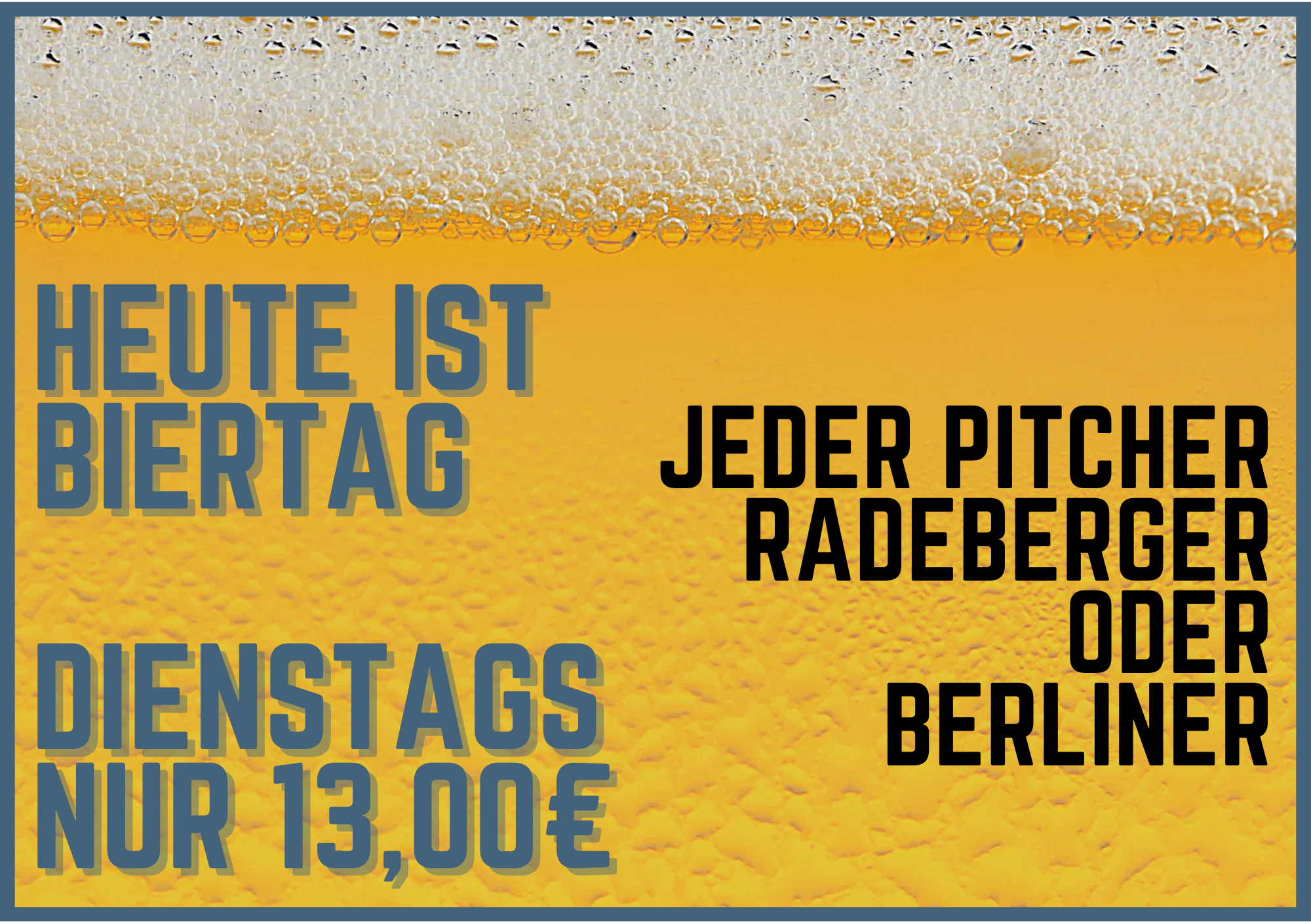a10 Bier Flyer (A5 (Querformat))